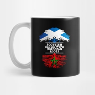 Scottish Grown With Moroccan Roots - Gift for Moroccan With Roots From Morocco Mug